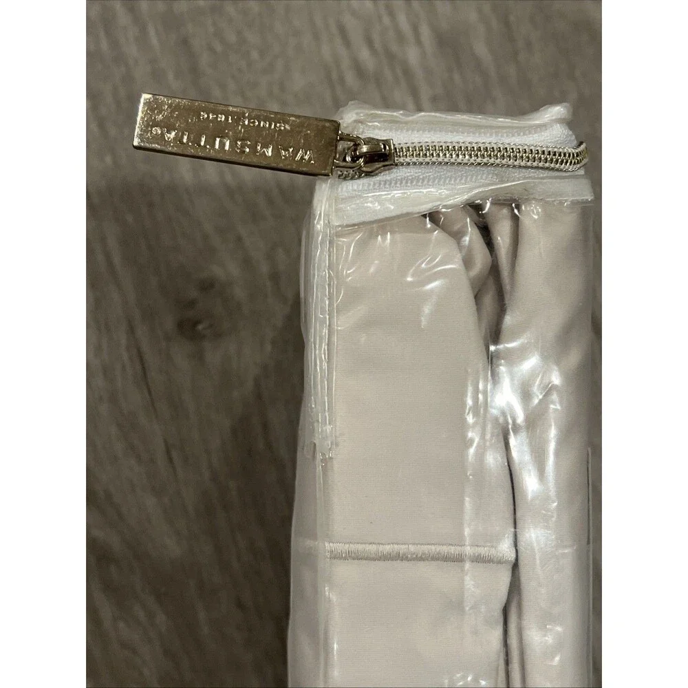Wamsutta Dream Zone 725 TC Supima Cotton Queen Khaki FLAT Sheet Oversized New
